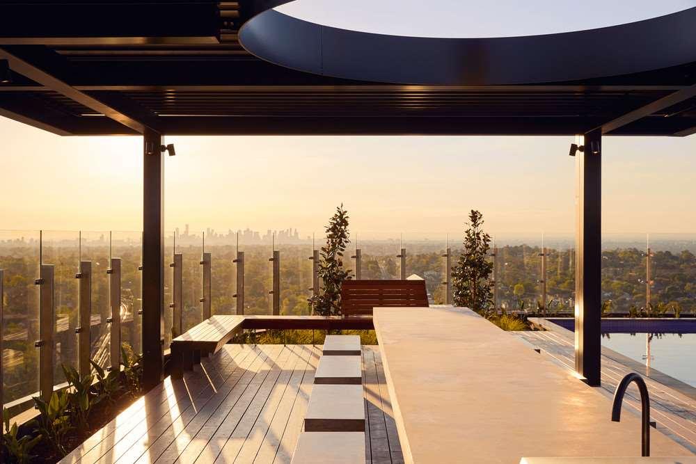 ホテル ザ チェン メルボルン アート シリーズ ボックスヒル 設備 写真 Skyline Residences rooftop